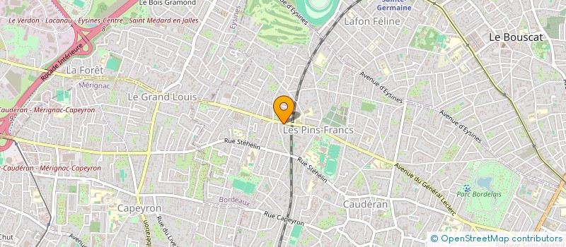 localisation de l'entreprise MADAME MONIQUE FOUNAOU à BORDEAUX