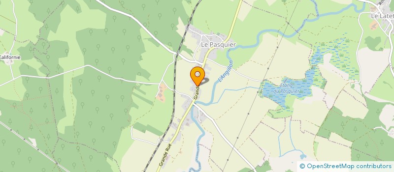 localisation de l'entreprise MADAME MONIQUE FROCHOT  LE PASQUIER