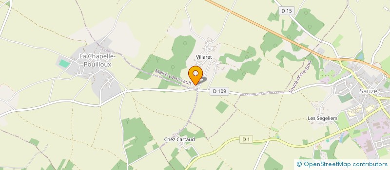 localisation de l'entreprise MADAME MONIQUE FRUCHARD  ALLOINAY