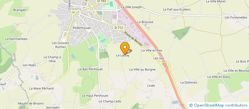 localisation de l'entreprise MADAME MONIQUE FUBERT  BROONS