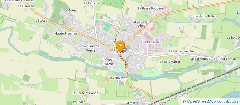 localisation de l'entreprise MADAME MONIQUE GAIGNEUX à LOIREAUXENCE