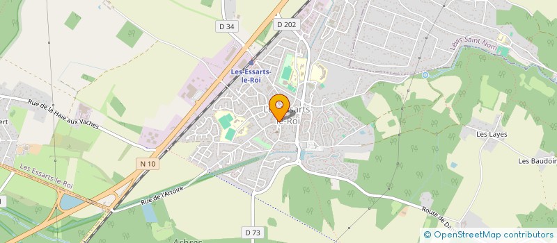 localisation de l'entreprise MADAME MONIQUE GALLOIS  LES ESSARTS-LE-ROI