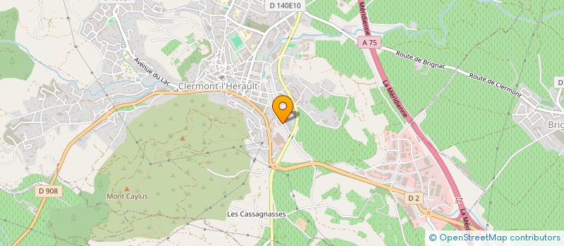 localisation de l'entreprise MADAME MONIQUE GALTIER à CLERMONT-L'HERAULT