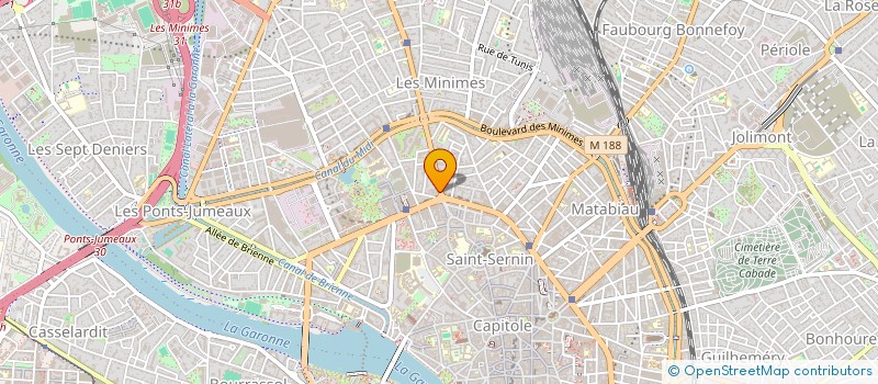 localisation de l'entreprise MADAME MONIQUE GARCIA à TOULOUSE
