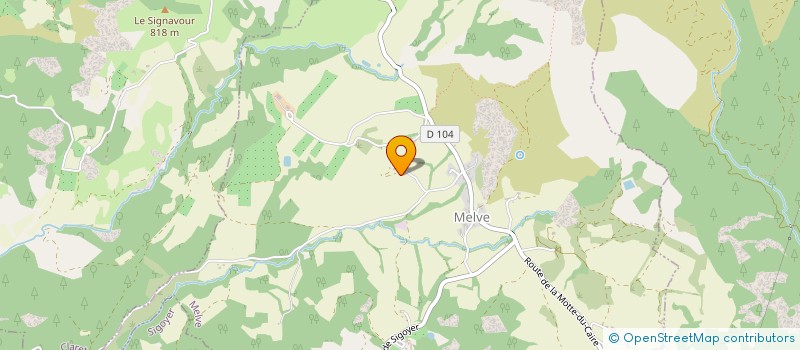 localisation de l'entreprise MADAME MONIQUE GARCIN  BAYONS