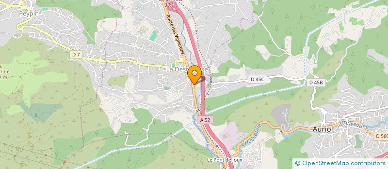 localisation de l'entreprise MADAME MONIQUE GARGUILLO  LA DESTROUSSE