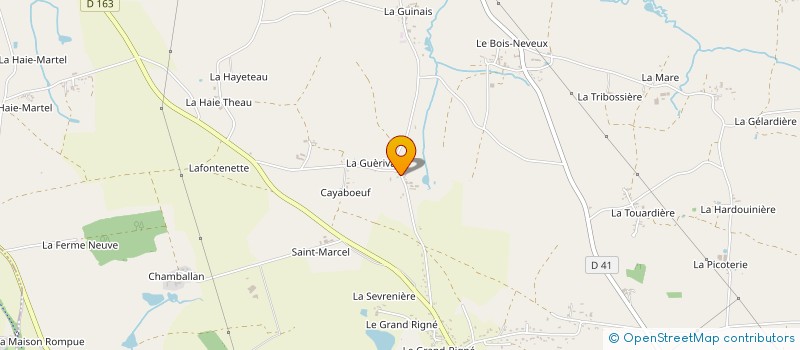 localisation de l'entreprise MADAME MONIQUE GAUTHIER  RUFFIGNE