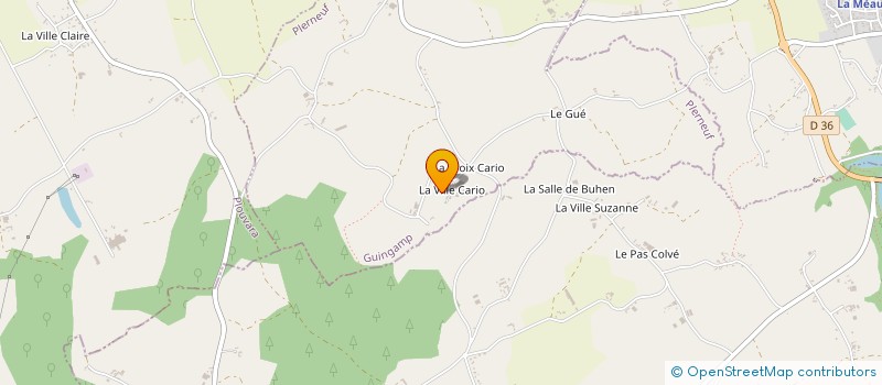 localisation de l'entreprise MADAME MONIQUE GAUTIER à PLERNEUF