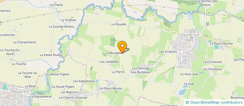 localisation de l'entreprise MADAME MONIQUE GAUTIER à CHASNE-SUR-ILLET