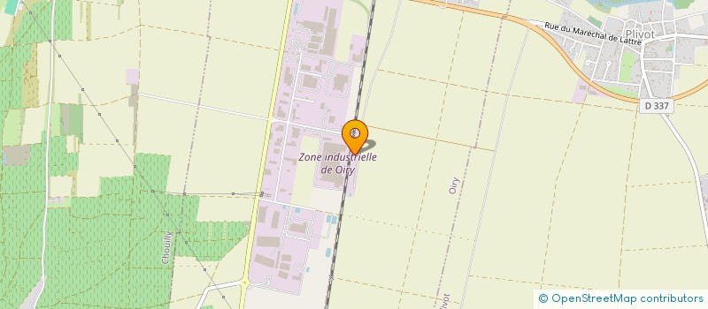 localisation de l'entreprise MADAME MONIQUE GEORGY  CHOUILLY