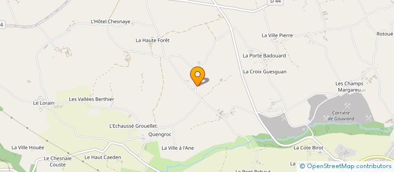 localisation de l'entreprise MADAME MONIQUE GESBERT à PLENEE-JUGON