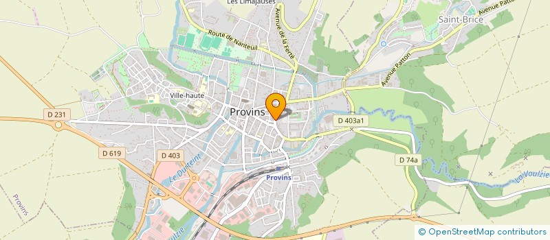 localisation de l'entreprise MADAME MONIQUE GIERADA  PROVINS