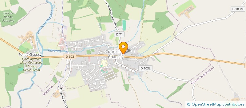 localisation de l'entreprise MADAME MONIQUE GIRARD  SILLY SUR NIED