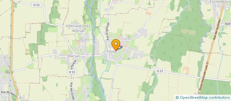 localisation de l'entreprise MADAME MONIQUE GIRET  TROULEY-LABARTHE