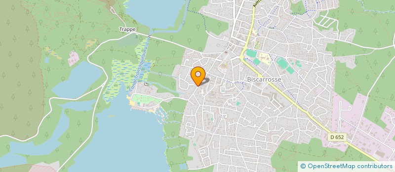 localisation de l'entreprise MADAME MONIQUE GLIZE  BISCARROSSE