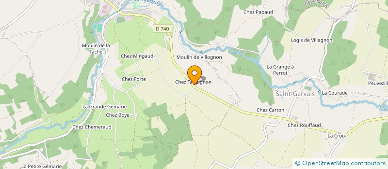 localisation de l'entreprise MADAME MONIQUE GONCALVES à NANTEUIL-EN-VALLEE