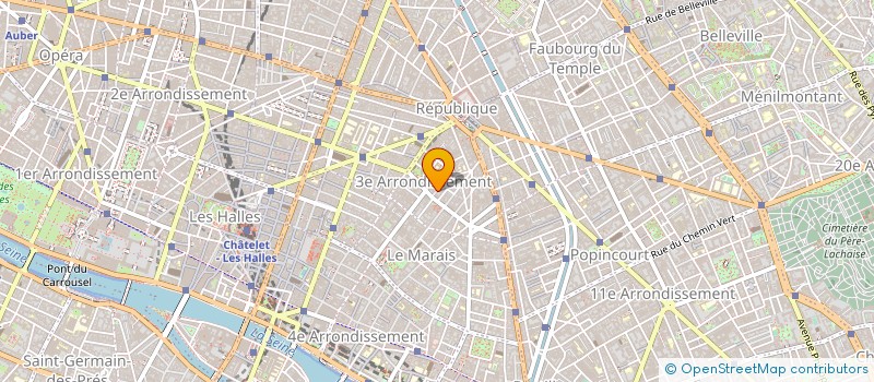 localisation de l'entreprise MADAME MONIQUE GONZALEZ à PARIS