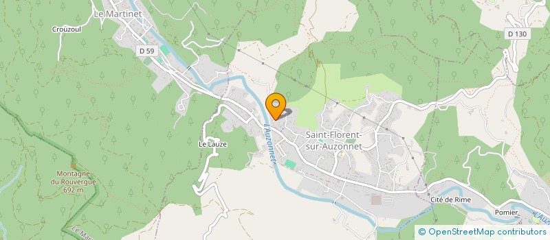 localisation de l'entreprise MADAME MONIQUE GOTTA à SAINT-FLORENT-SUR-AUZONNET