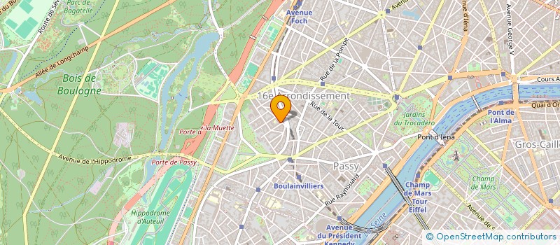 localisation de l'entreprise MADAME MONIQUE GOUBIN à PARIS