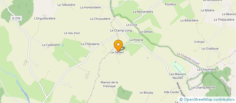 localisation de l'entreprise MADAME MONIQUE GOUPIL à SAINT-GERMAIN-DE-LA-COUDRE