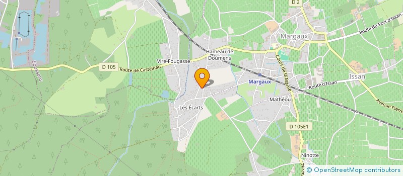 localisation de l'entreprise MADAME MONIQUE GOUZIL à MARGAUX-CANTENAC