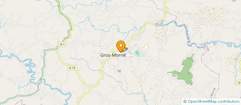 localisation de l'entreprise MADAME MONIQUE GUANNEL à GROS-MORNE
