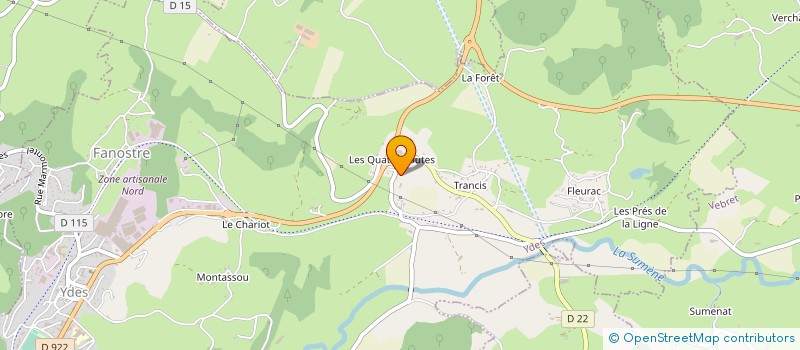 localisation de l'entreprise MADAME MONIQUE GUIARD-MARIGNY à YDES