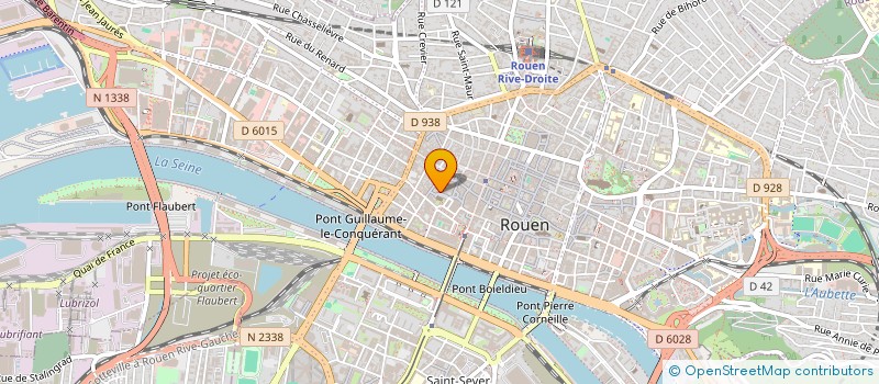 localisation de l'entreprise MADAME MONIQUE GUILLAUMAT  ROUEN