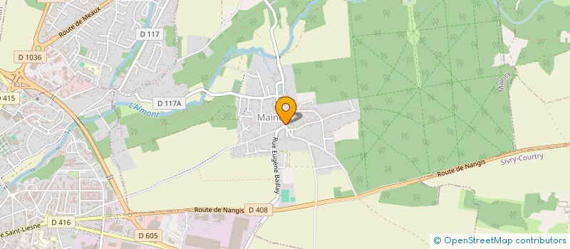 localisation de l'entreprise MADAME MONIQUE GUILLON  MAINCY