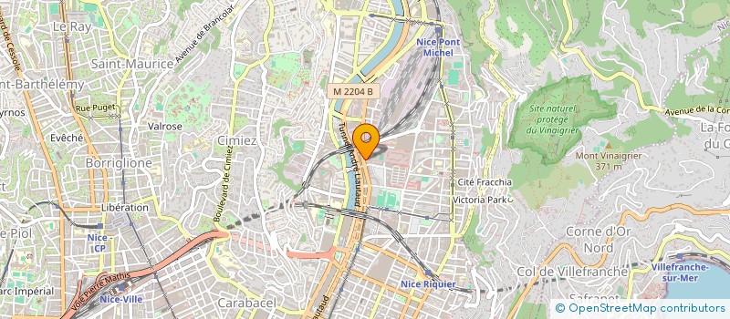 localisation de l'entreprise MADAME MONIQUE GUINAND DROGUE à NICE