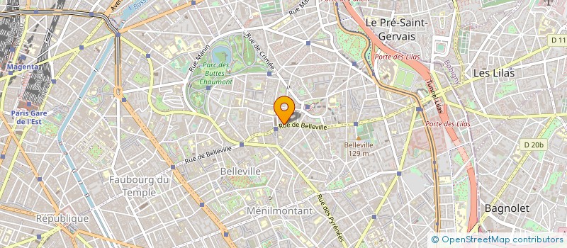 localisation de l'entreprise MADAME MONIQUE GUREGHIAN  PARIS