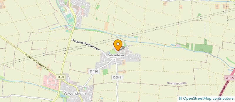 localisation de l'entreprise MADAME MONIQUE GUTH  TRUCHTERSHEIM