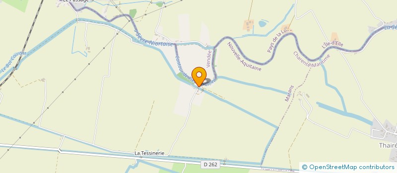 localisation de l'entreprise MADAME MONIQUE GUYONNET  MARANS