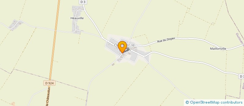localisation de l'entreprise MADAME MONIQUE HACKLINGER à OUZOUER-LE-DOYEN