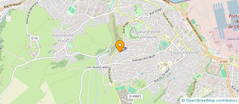 localisation de l'entreprise MADAME MONIQUE HAGBE  CHERBOURG-EN-COTENTIN