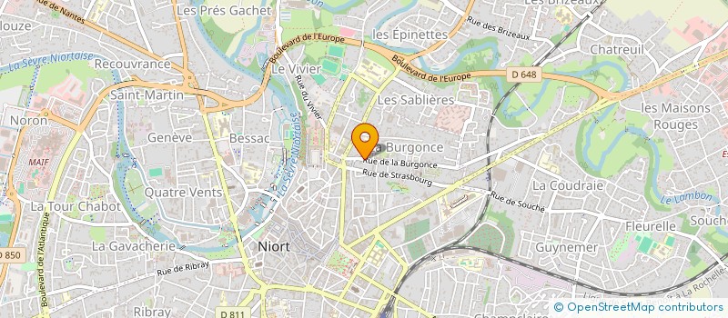 localisation de l'entreprise MADAME MONIQUE HELVADJIAN à NIORT