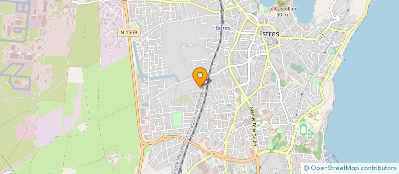 localisation de l'entreprise MADAME MONIQUE HILBERT  ISTRES