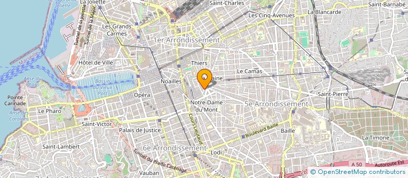 localisation de l'entreprise MADAME MONIQUE HOARAU à MARSEILLE