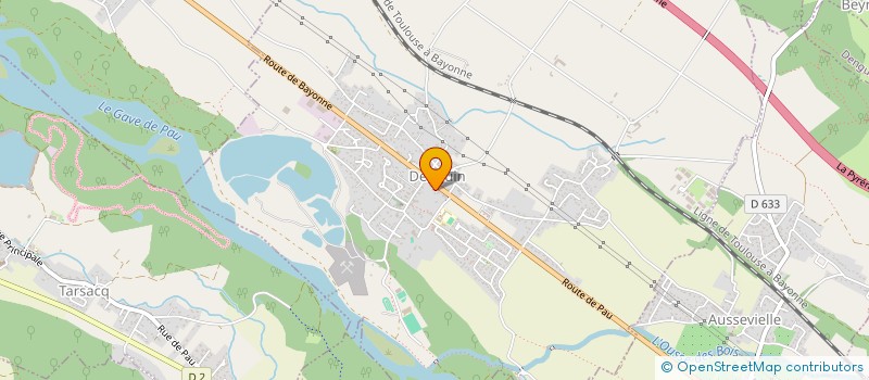 localisation de l'entreprise MADAME MONIQUE HOURCADE à DENGUIN