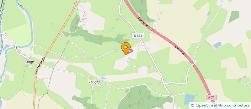 localisation de l'entreprise MADAME MONIQUE HUMBERDOT  HAUT-BOCAGE