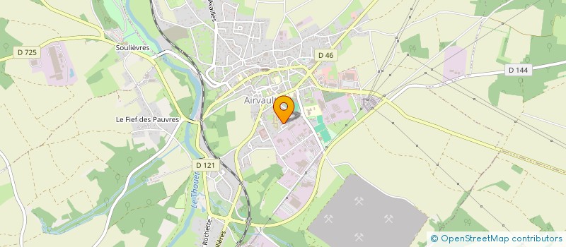 localisation de l'entreprise MADAME MONIQUE IBRELISLE  AIRVAULT