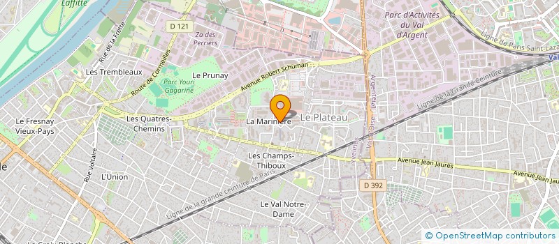 localisation de l'entreprise MADAME MONIQUE IMBERT  SARTROUVILLE