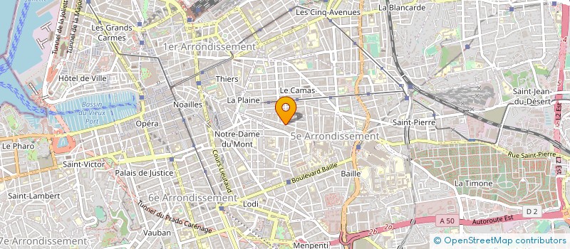 localisation de l'entreprise MADAME MONIQUE ITIER à MARSEILLE