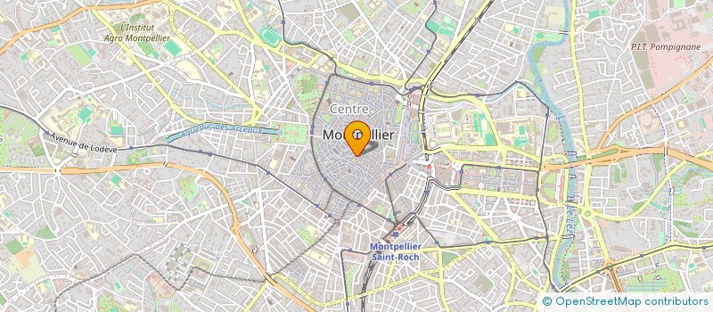 localisation de l'entreprise MADAME MONIQUE JACQUIN à MONTPELLIER