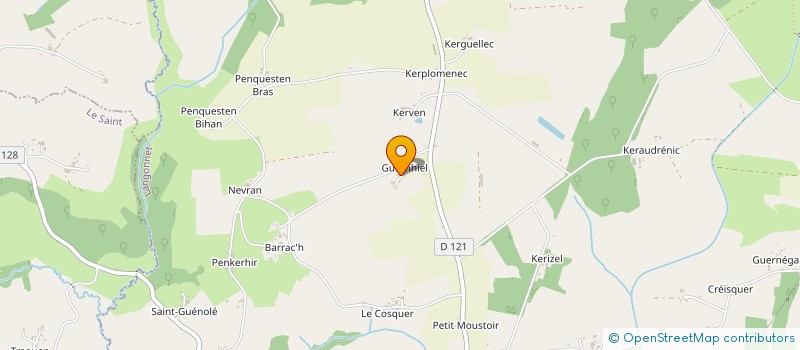 localisation de l'entreprise MADAME MONIQUE JAFFRE  LANGONNET