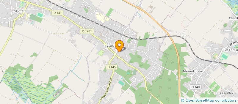 localisation de l'entreprise MADAME MONIQUE JAUD à ETAULES