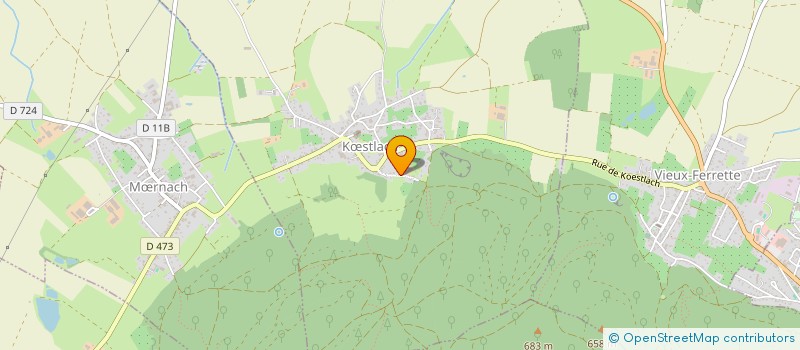 localisation de l'entreprise MADAME MONIQUE JELSCH  KSTLACH