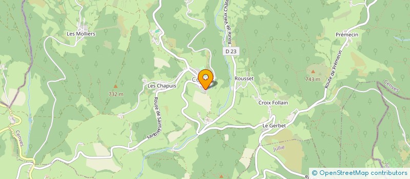 localisation de l'entreprise MADAME MONIQUE JONCOUX  EMERINGES