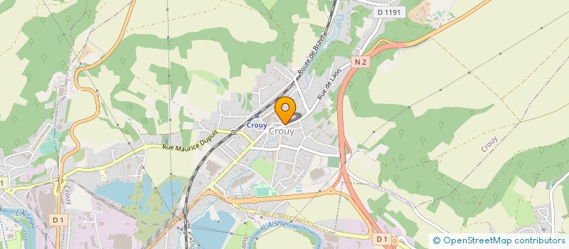 localisation de l'entreprise MADAME MONIQUE JONGLEUX  CROUY