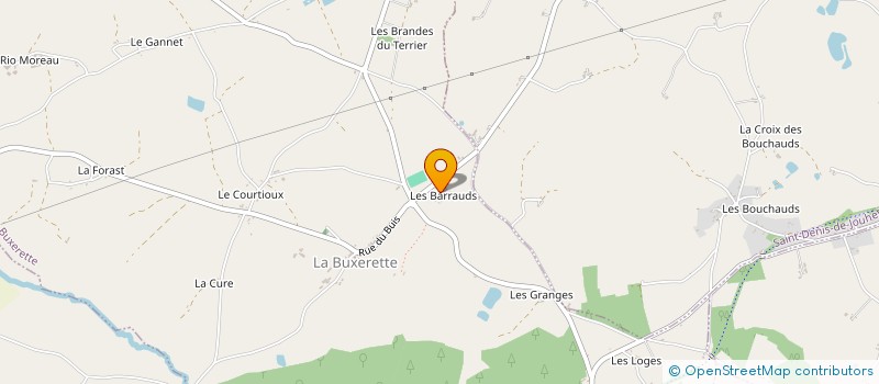 localisation de l'entreprise MADAME MONIQUE JOUHANNET à LA BUXERETTE